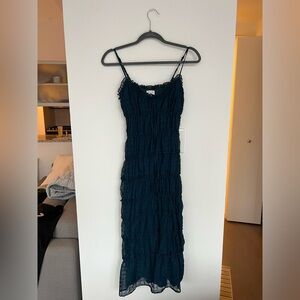 Navy blue dress